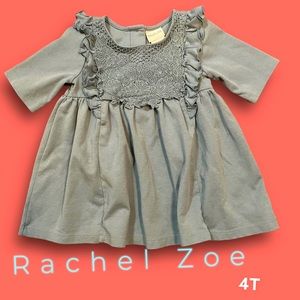 Rachel Zoe powder blue lace dress 4T